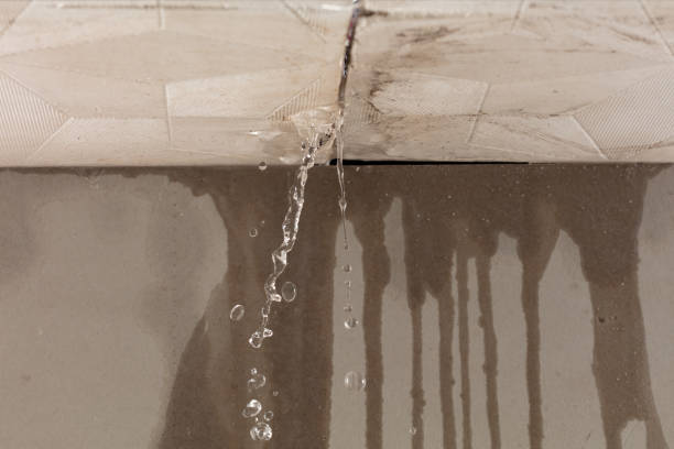 Professional Flood Damage Cleanup technician working in Ivanhoe, CA